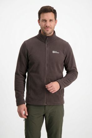 Jack Wolfskin Fleecejacke JACK WOLFSKIN WINTERSTEIN FZ M, Herren, Gr. 4XL, peat, Fleece, Obermaterial: 100% Polyester, Jacken Fleecejacke, w&auml;rmend aus POLARTEC 200,