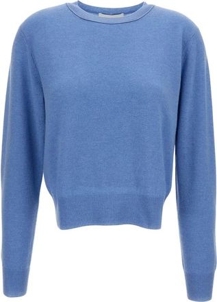 Lisa Yang Plain-Knit Cashmere Jumper - female - Lisa Yang - Cashmere Knitwear - Blue - XS - Knitwear