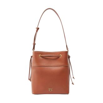 Pinko Leather Bucket Bag