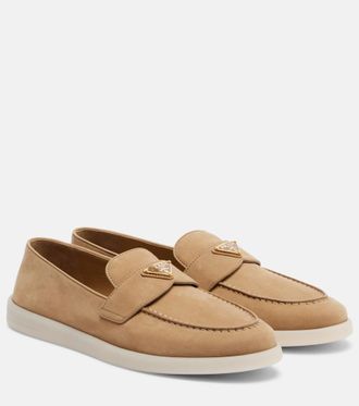 Prada Mocasines de ante