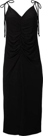 Lanston Philosophy Ruched Cami Dress In Black