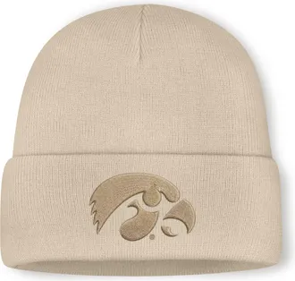 Nike Iowa Nike Mens College Cuffed Beanie in Brown | N41C15AIA-M4T