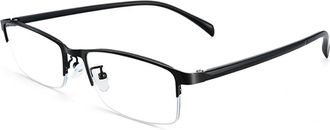 Generic Anti-Blue Light Reading Glasses, HD Aspheric Resin Lens, Mens Business Smart Design for Enhanced Eye Comfort