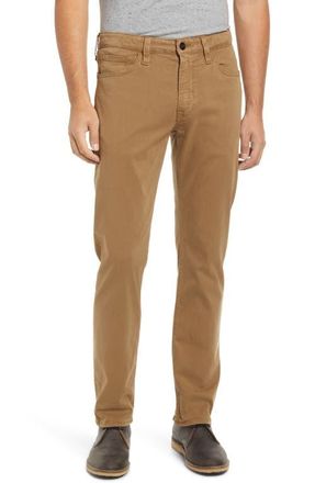 34 Heritage Courage Straight Leg Twill Pants in Tobacco Twill at Nordstrom, Size 30 X 32