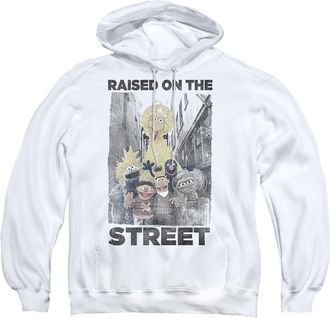 Gildan Sesame Street Raised On The Streets Adult Pull Over Hoodie