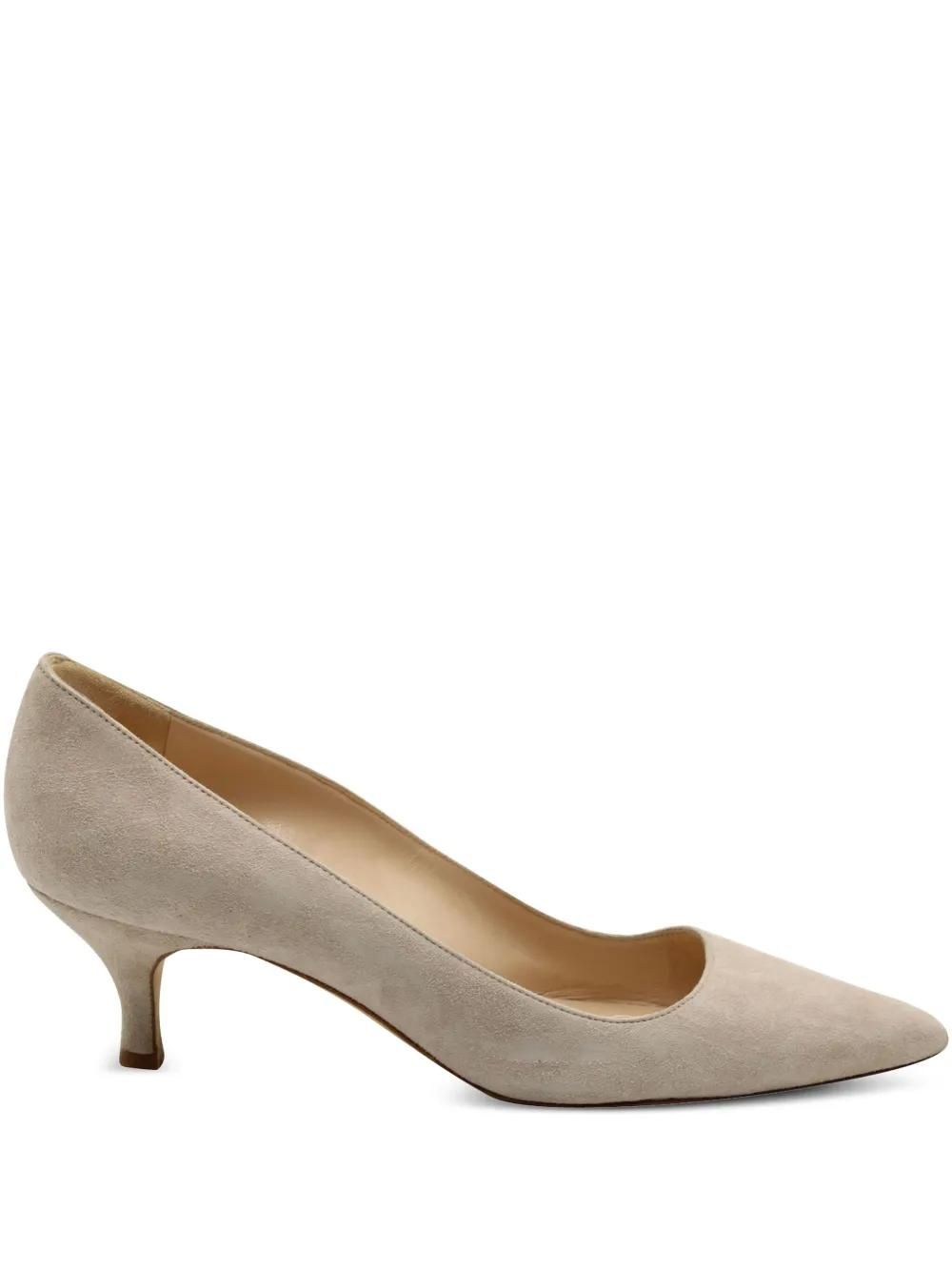Escarpins Manolo Blahnik BB En Cuir Daim Marron - Pointure 40.5, Talons 3.75 Pouces, Neufs Sans Boîte