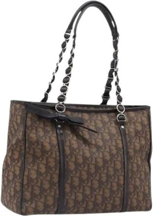 Dior Borsa Tote Pre-owned Vintage - - Pre-owned - Donna - Marrone - ONE SIZE