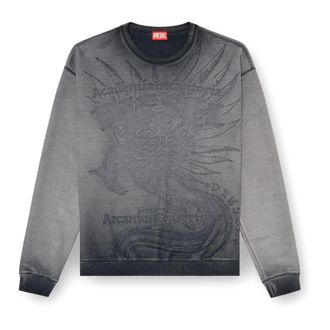 Diesel Heren, Sweatshirts & Hoodies, Veelkleurig, Maat: M