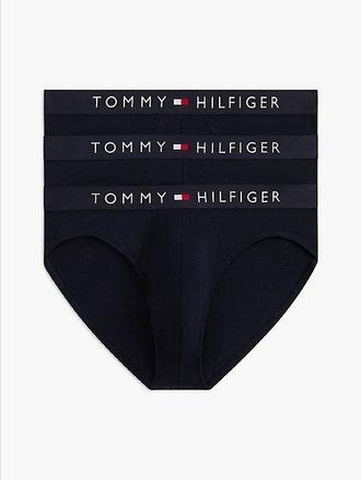 Tommy Hilfiger Original set van 3 slips met logotaille