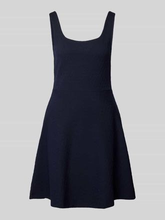 HUGO BOSS Tailliertes Freizeitkleid mit Viskose-Anteil Modell NALEIDA in Marine, Gr&ouml;&szlig;e XL