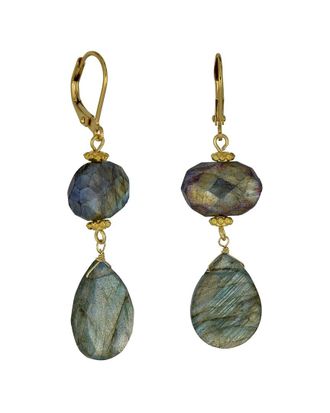 Rachel Reinhardt Jewelry Labradorite Teardrop Earrings