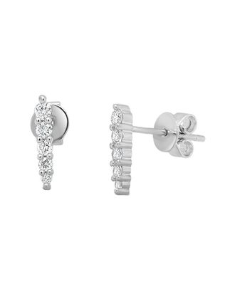Sabrina Designs 14K 0.21 Ct. Tw. Diamond Climber Earrings