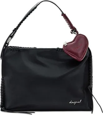 Desigual Faux Leather Shoulder Bag in Black at Nordstrom
