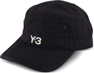 Yohji Yamamoto Workwear Cap - unisex - Petten - Zwart - ONE Size - Katoen - Accessoires