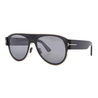 Tom Ford FT1074 01C Shiny Black/Smoke Mirror