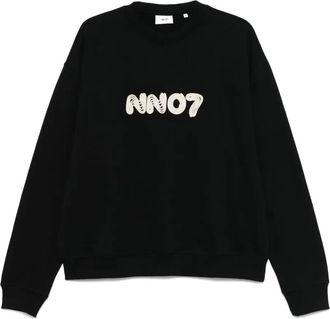 Nn.07 Felpa David 3015 - Nero