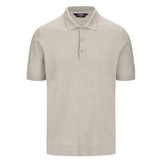 K-Way K-Way, Polo Shirts, male, Beige, Size: 2XL Pleyne Polo