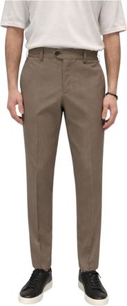 Pantaloni Torino The Rebel Chinos - Heren - Nette broeken - Bruin - W34 - Katoen - Broeken
