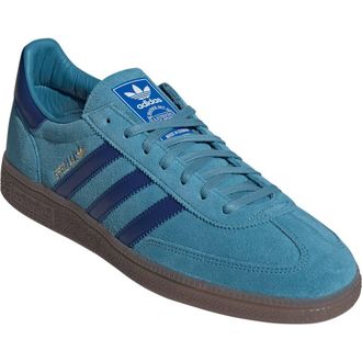 adidas Gender Inclusive Handball Spezial MIG Sneaker in Tactile Steel/Royal Blue/Gum at Nordstrom, Size 12.5 Womens