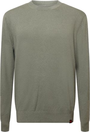 Jack & Jones Jack And Jones Heren Brooks Kasjmier Blend Relaxed Fit Sweater Top (Stoffig groen)