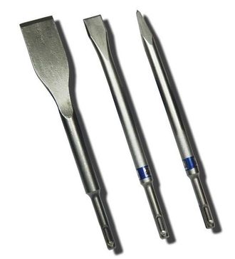 Bosch Set Di 3 Scalpelli Bosch Longlife Appuntito, Piatto E A Vanga - Sds-plus - 2607019159