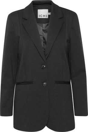 Ichi Ihkate Sus Oversize Blazer - - Jackets - Donna - Nero - XS
