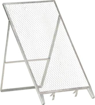 vidaXL Tamiz De Jard&iacute;n Acero Galvanizado Vidaxl