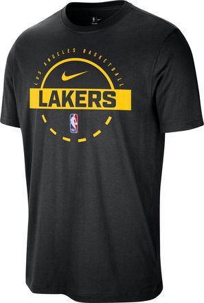 Nike Los Angeles Lakers Nike Mens NBA Practice T-Shirt in Black | HQ9715-010