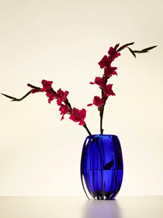 Yali Glass Fiori Uovo Hand-Blown Murano Glass Vase (10.5in/27cm)