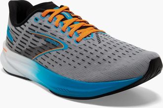 Brooks Mens Brooks Hyperion 110407-1D-020 Sneakers Gray Atomic Blue Running Shoes
