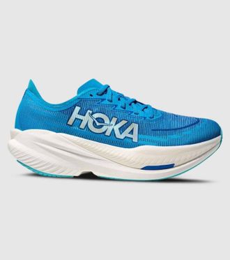 Hoka One One Mens Mach X 2 Sneakers In Skyward Blue Electric Cobalt