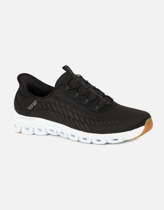 Skechers Womens Glide Step Slip In Womens Trainers - Black - Size: 4