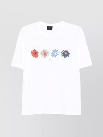 Paul Smith floral print organic cotton t-shirt