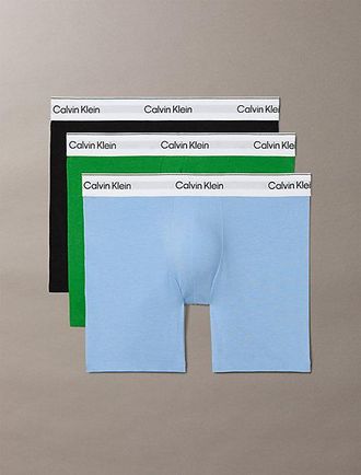 Calvin Klein 3 Pack Boxer Briefs Icon Cotton