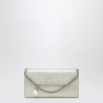 Stella McCartney Light lime green Falabella shoulder wallet bag
