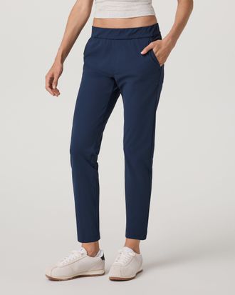 Vuori Clothing Miles Ankle Pants | Blue Coast | XS, Size Extra Small