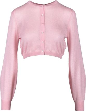 Wild Cashmere cardigan - Dames - Vesten - Roze - M - Kasjmier - Truien & Vesten