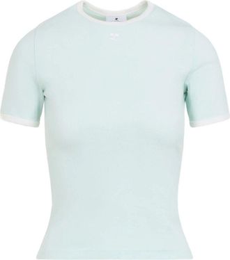 Courr&egrave;ges Signature Contrast T-shirt