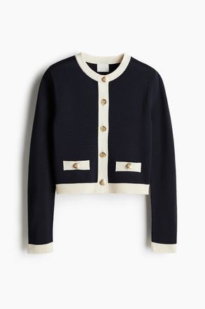 H&M Feinstrick-Cardigan - Blue
