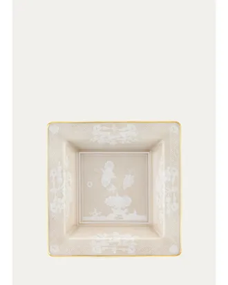 Ginori 1735 Mer Porcelain Square Tray