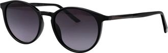 Calvin Klein Ronde Zonnebril - unisex - Zonnebrillen - Zwart - 53 MM - Accessoires