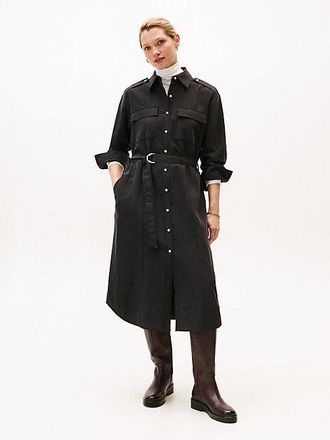 Tommy Hilfiger Relaxed Midi Belted Utility Dress
