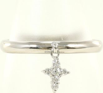 C&A White Gold White Gold (18K) Band Ring (Pre-Owned)
