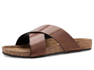 Andr&eacute; Assous Max Mens Sandals Cognac Leather : 10.5 M