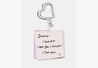 Kate Spade New York Charmed Love Notes Bag Charm