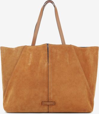Gianni Chiarini Borsa in suede Maya caramel
