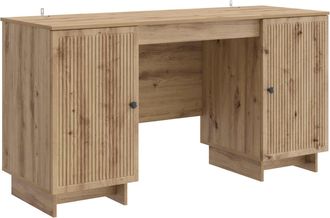vidaXL Escritorio Roble Artisan Madera De Ingenier&iacute;a Vidaxl