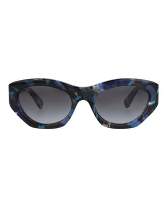 Chlo&eacute; Cat Eye-Frame Recycled Acetate Sunglasses