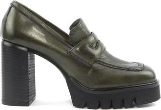 Zoe Stijlvolle enkellaarzen - Dames - Laarzen met Hak - Groen - 37 EU - Schoenen