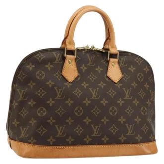 Louis Vuitton Pre-owned Handbags, female, Brown, Size: ONE SIZE Pre-owned Alma PM Hand Bag